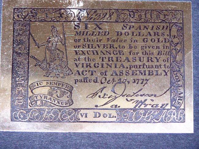 Complete Thirteen Colony Set of Colonial Currency in Sterling Silver issued for the Bicentennial by the Franklin Mint in 1976 in gem condition. — image 4